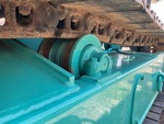 Train de roulement with Rouleaux porteurs droits