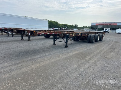 2008 Max Atlas 40 ft Tri/A Extendable Container Trailer