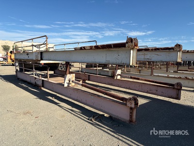 Quantity of (2) 2007 32 ft x 119 in Landing Platform Varios. Industrial