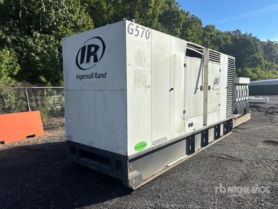 2011 Ingersoll Rand G570 570 kVA Skid-Mounted 456 kW Generador
