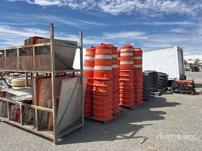 Quantity of (17) Pallets of Traffic Control
