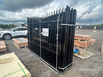 Quantity of (5) 2026 GLDG05 20 ft x 7 ft Metal Bi-Parting Driveway Gate (Unused)
