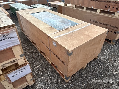 2026 AGR-CR3640 36 ft x 40 ft Shipping Container Metal Roof Kit Container Shelter (Unused)