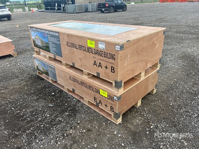 2026 AGR-MS2642 26 ft x 42 ft All Vertical Metal Garage Budynek magazynowy (Unused)