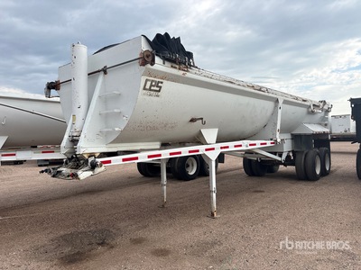 2000 CPS 32 ft T/A Quarter Frame End Dump Trailer