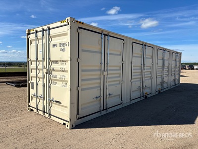 2026 40 ft High Cube Multi-Door Storage Container