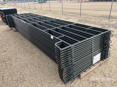 2026 BYT PNL200 QTY(18) 5'6'' high 6rail 20Ft Livestock Panel (Unused)