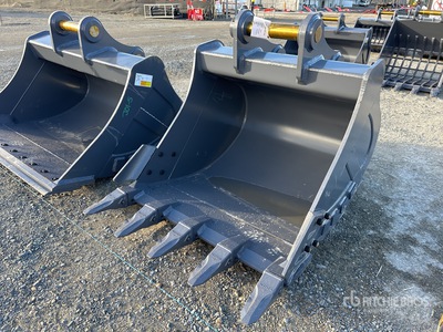 2026 Warrior WBR20-1200 1200 mm Q/C Digging Excavator Bucket - Fits 20 - 25 Ton (Unused)