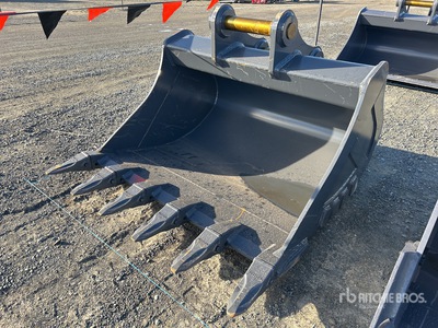 2026 Warrior WBMCR20-1500 1500 mm Q/C Digging Excavator Bucket - Fits 20 - 25 Ton (Unused)