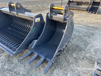 2026 Warrior WBR12-600 600 mm Q/C Digging Excavator Bucket - Fits 12 - 14 Ton (Unused)