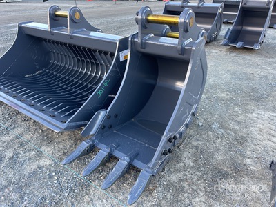 2026 Warrior WBR12-600 600 mm Q/C Digging Excavator Bucket - Fits 12 - 14 Ton (Unused)