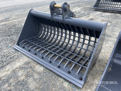 2026 Warrior WBMCS5-060 1320 mm Q/C Skeleton Excavator Bucket - Fits 5 - 6 Ton (Unused)