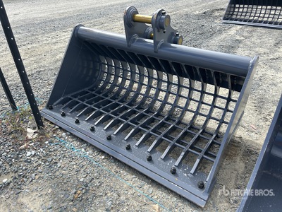 2026 Warrior WBMCS5-060 1320 mm Q/C Skeleton Excavator Bucket - Fits 5 - 6 Ton (Unused)