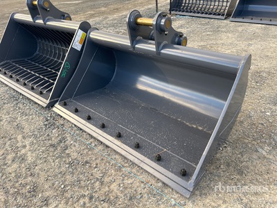 2026 Warrior 1200 mm Q/C Cleanup Excavator Bucket - Fits 5 - 6 Ton (Unused)
