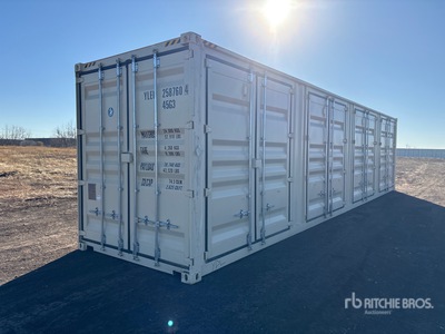 2026 40 ft High Cube Multi-Door Storage Container