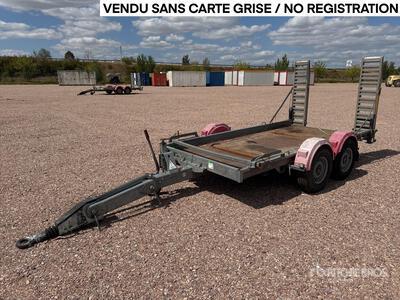 Hubiere H212L14CF T/A Remorque Equipment Trailer