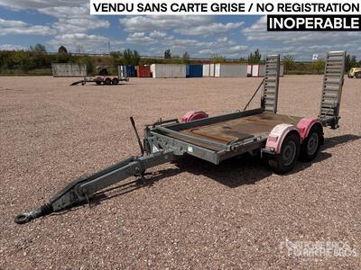 Hubiere H212L14CF T/A Remorque Equipment Trailer (Inoperable)