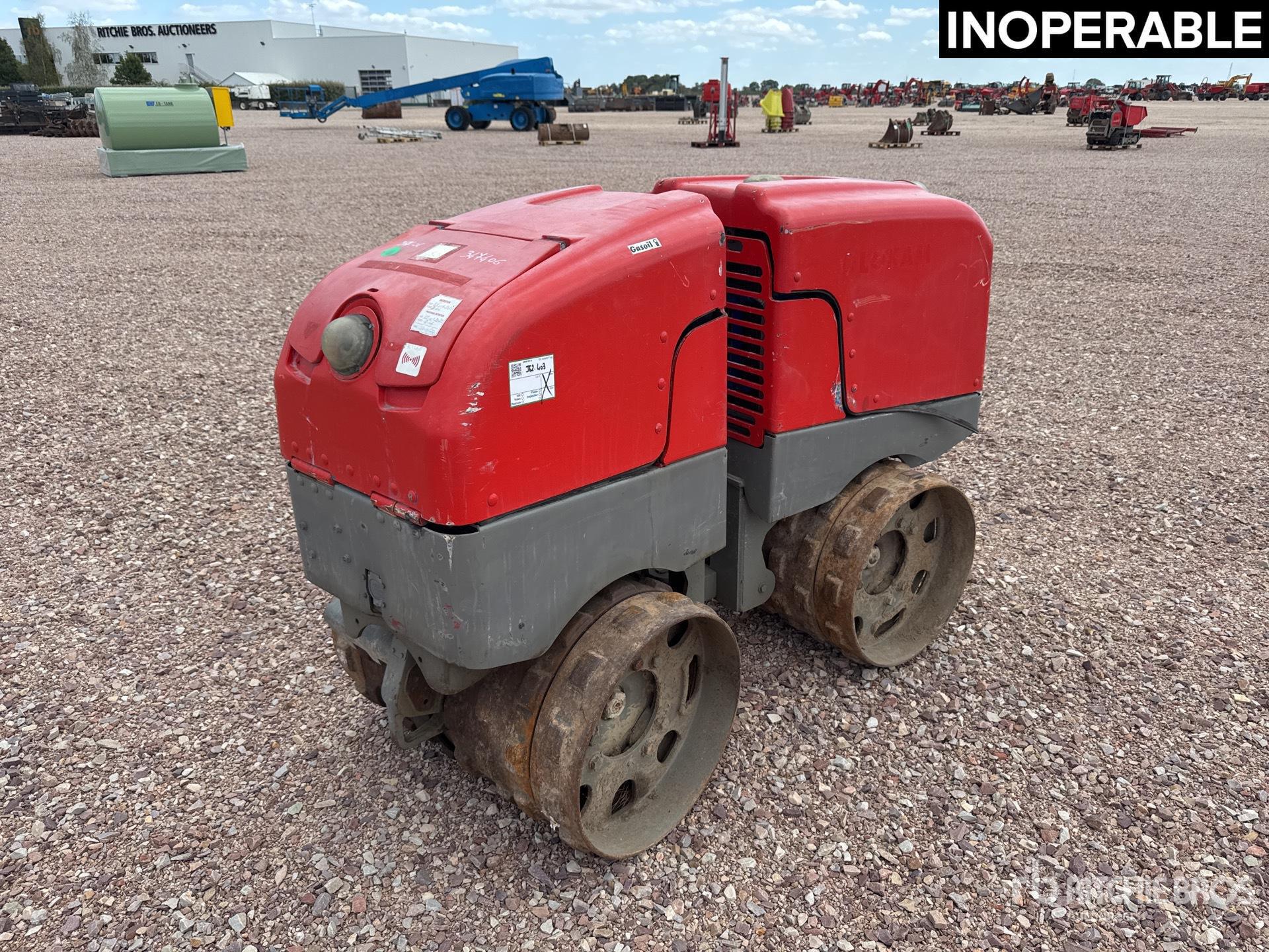 2018 Wacker Neuson Roller RT Compacteur Pied De Mouton Padfoot Drum Compactor (Inoperable)