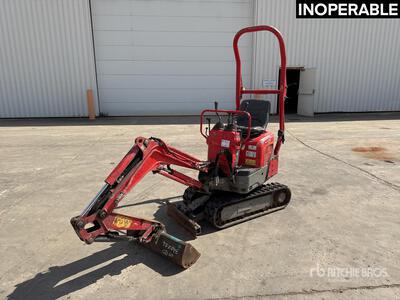 2018 Yanmar SV08-1AS Mini-Pelle Mini-pelle (Inoperable)