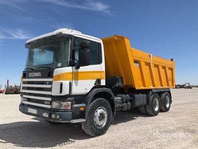 2000 Scania 124L6X4 6x4 T/A Dump Truck