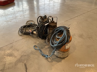 Quantity of (3) Electric Submersible Water Pump