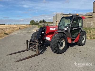 2013 Manitou MLT735-120LSU POWERSHIFT Chariot Telescopique Manipulador Telescópico