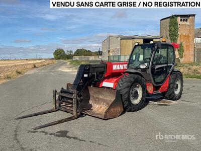 2013 Manitou MLT735-120LSU POWERSHIFT Chariot Telescopique Teleskoplader