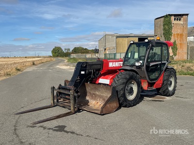 2013 Manitou MLT735-120LSU POWERSHIFT Chariot Telescopique Telehandler