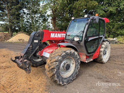 2013 Manitou MLT735-120LSU POWERSHIFT Chariot Telescopique Telehandler