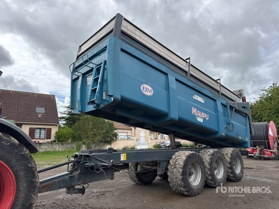 2011 Maupu TDM25 Benne Cerealiere 3 Essieux 22.45 T Tri/A Grain Trailer