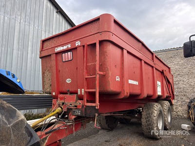 1995 Gilibert 2160 Prestige Benne Cerealiere 2 Essieux 16 T Elevatrice T/A Elevator Grain Trailer