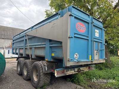 2014 Maupu TDM25 Benne Cerealiere 3 Essieux 22.3T Tri/A Grain Trailer
