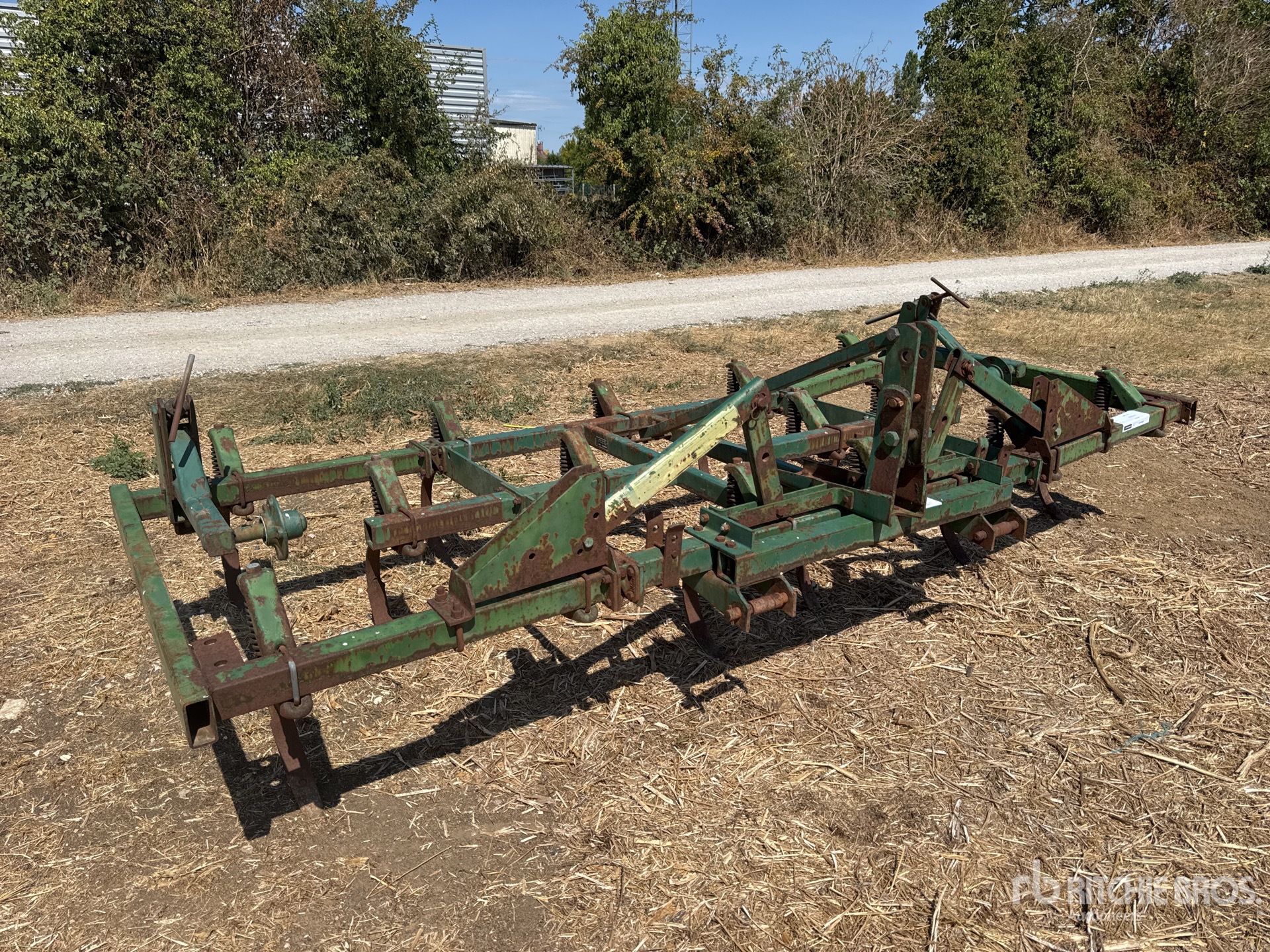 John Deere 410 Dechaumeur Porte 15 Dents 3.5 m Porte 3-Point 15 Times Cultivator