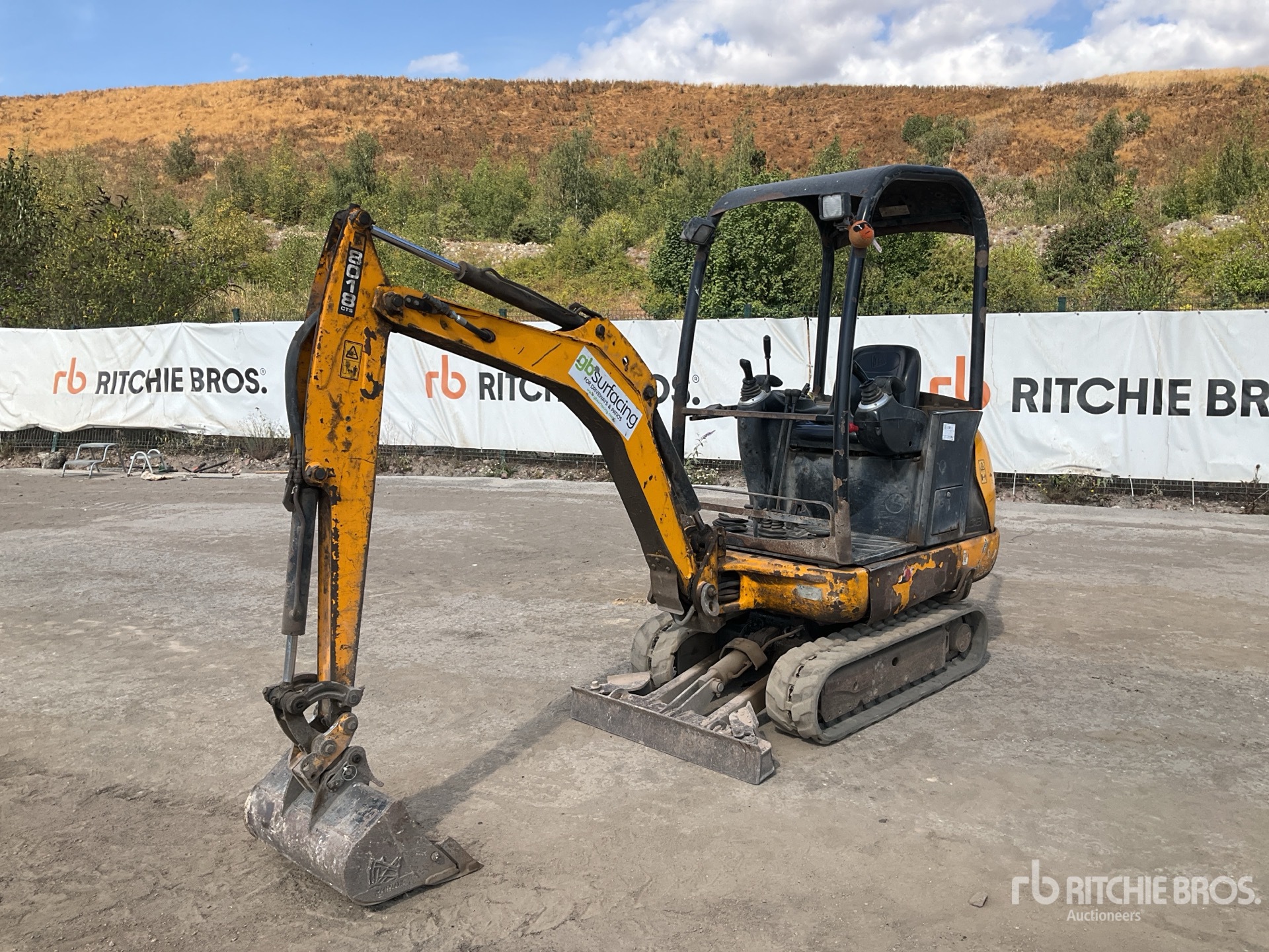 2016 JCB 8018CTS Mini Excavator