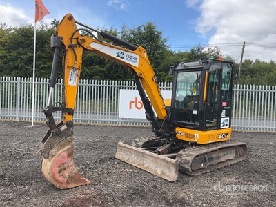 2023 JCB 50Z-2 Mini pelle hydraulique