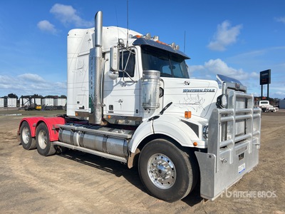 2018 Western Star 4800FXB Stratosphere 6x4 3- Achs Sattelzugmaschine mit Schlafkabine
