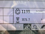 General Appearance with Hour Meter / Odometer