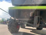 Chaff Discharge with Straw Spreader