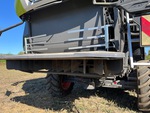 Chaff Discharge with Straw Spreader