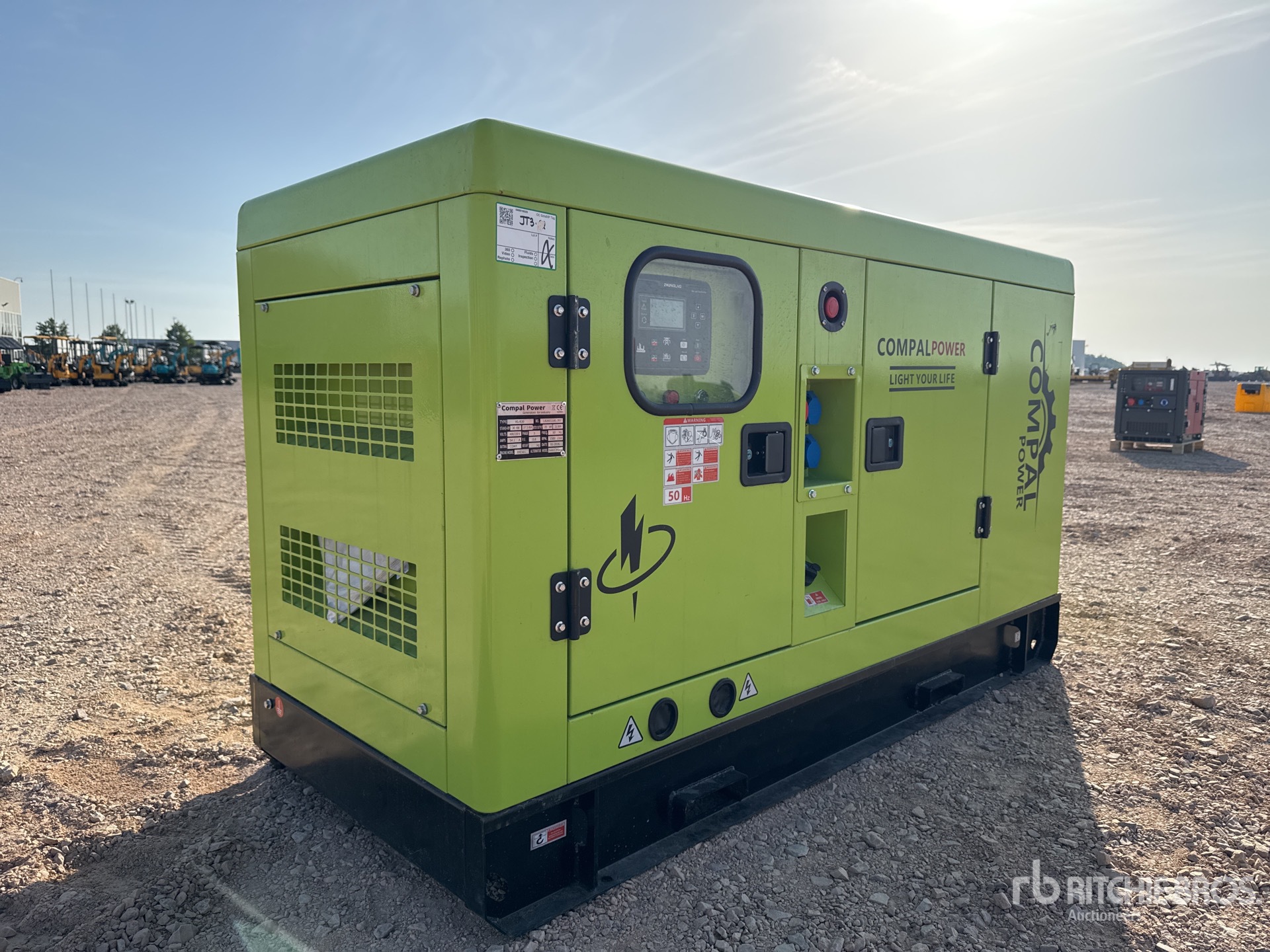 2026 Compal VG-R30 31 kVA Skid-Mounted Generator Set (Unused)