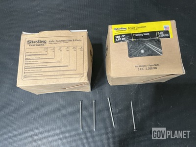 (75) Boxes of Sterling Framing Nails