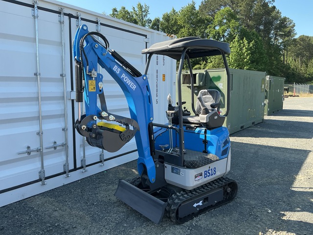 2026 BS Power BS18 Mini Excavator - Unused
