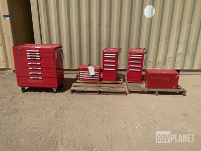 (5) Assorted Tool Boxes