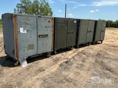 (4) Assorted Willard Mobility Containers