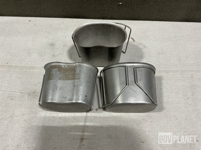 (268) Water Canteen Cups