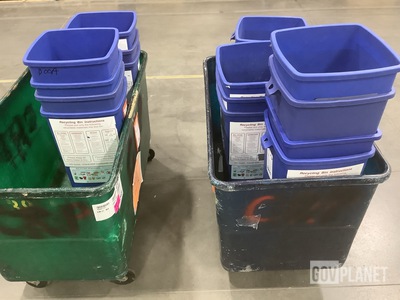 (19) Assorted Recycling Bins