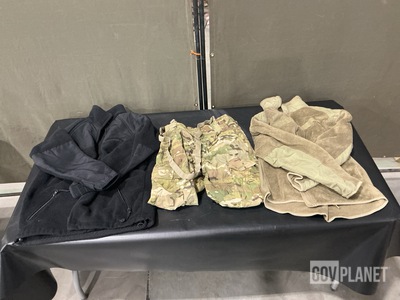 (1) Cold Weather Shirt, (37) Pairs of Cold Weather Trousers & Assorted Items