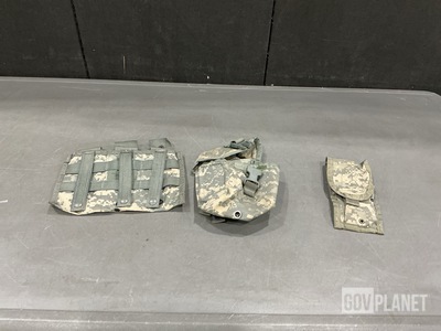 (128) M4 Two Mag Pouches, (87) Improved First Aid Kit Pouches & Assorted Items