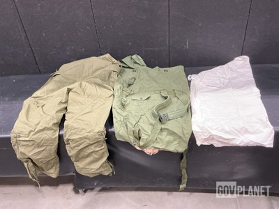 (41) Duffel Bags, (22) Food Handler's Aprons & Assorted Items