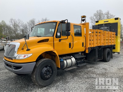 2016 International 4300 4x2 Crew Cab botsabsorbers Truck